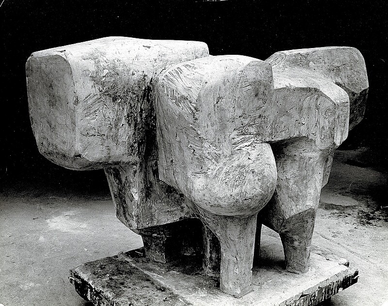 Skulptur Tierblume 196 cm (1968) von Bildhauer Max Weiss, Bild 10 von 14