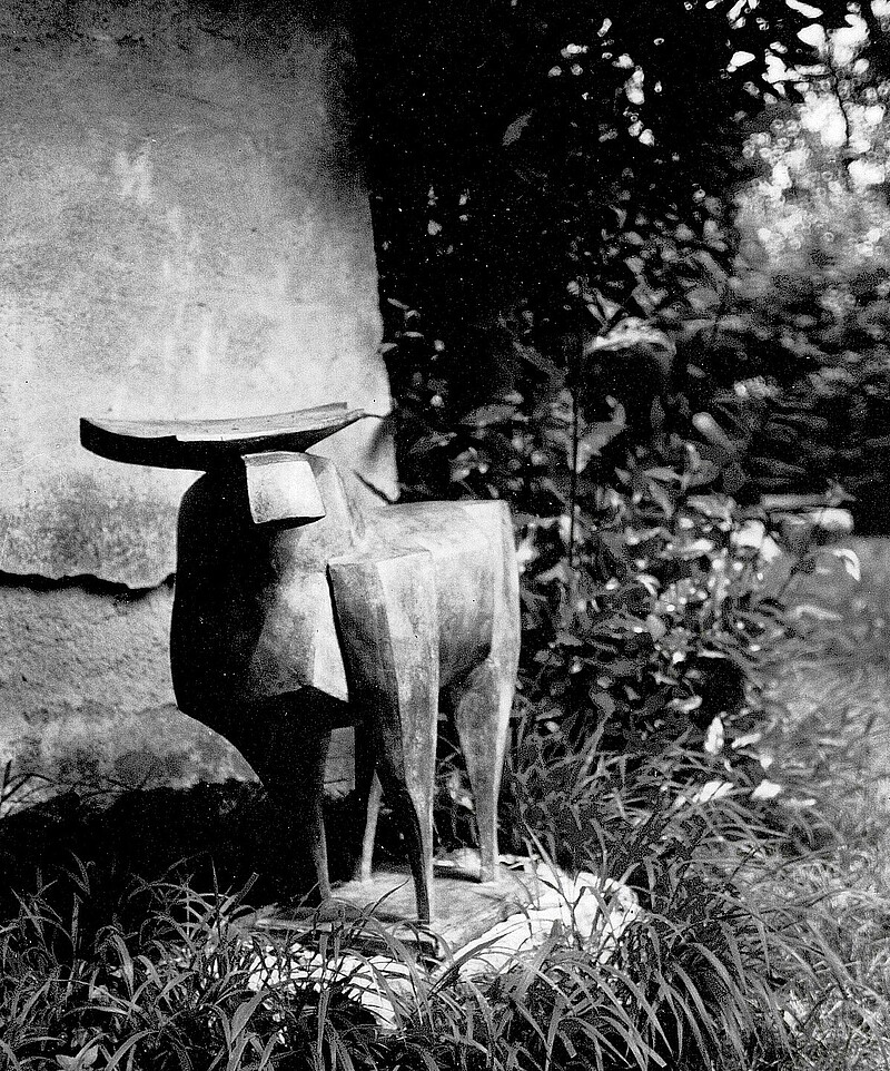 Skulptur Alce Elch (1987) von Bildhauer Max Weiss, Bild 4 von 8