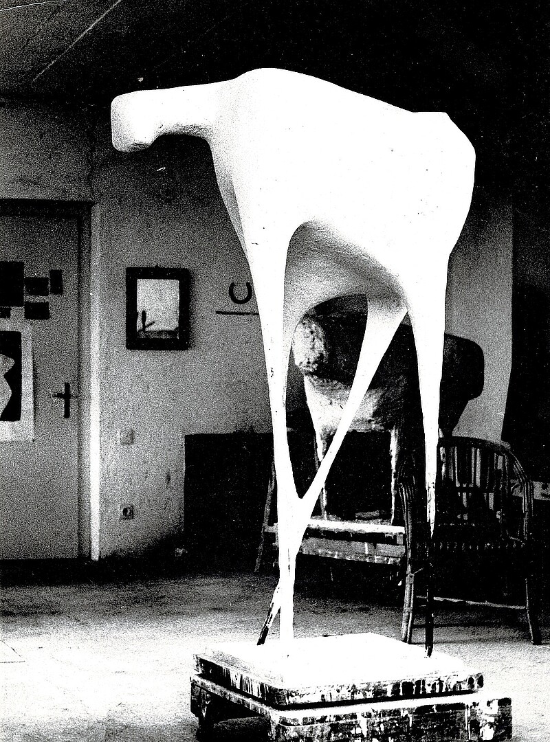 Skulptur Elch (1962) von Bildhauer Max Weiss, Bild 4 von 8
