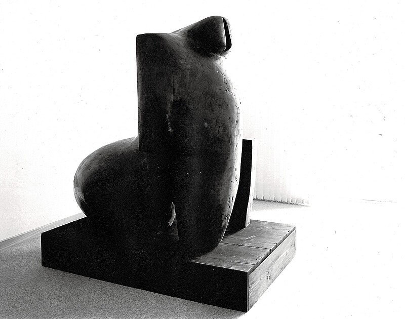Skulptur Kentaur (1978) von Bildhauer Max Weiss, Bild 5 von 6