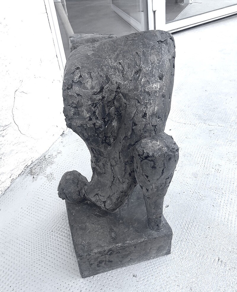 Skulptur Kleiner Pan (1966) von Bildhauer Max Weiss, Bild 2 von 3