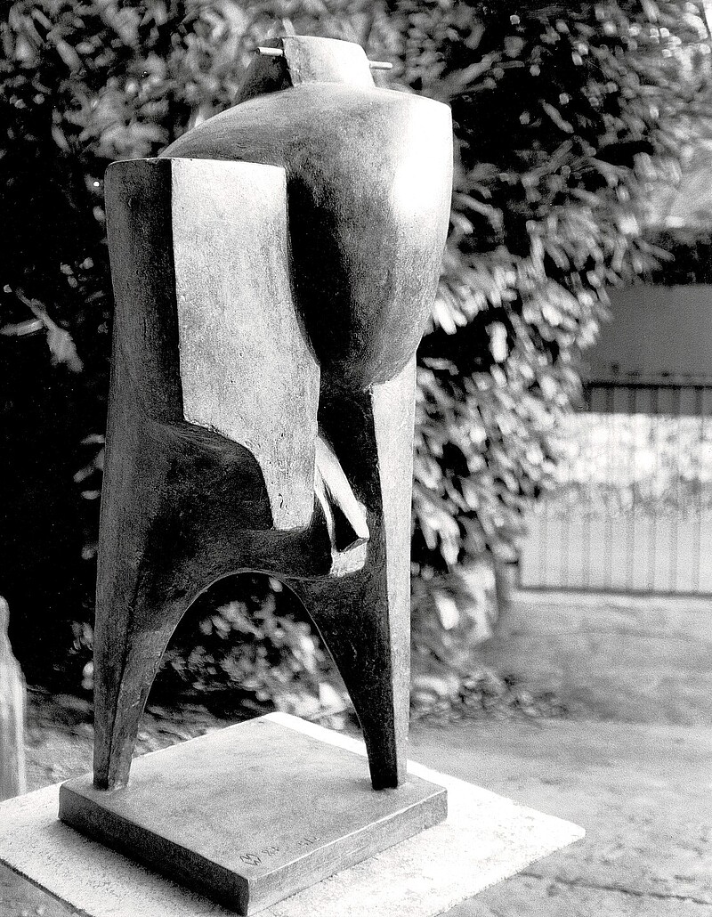 Skulptur Minotaurus (1987) von Bildhauer Max Weiss, Bild 9 von 13