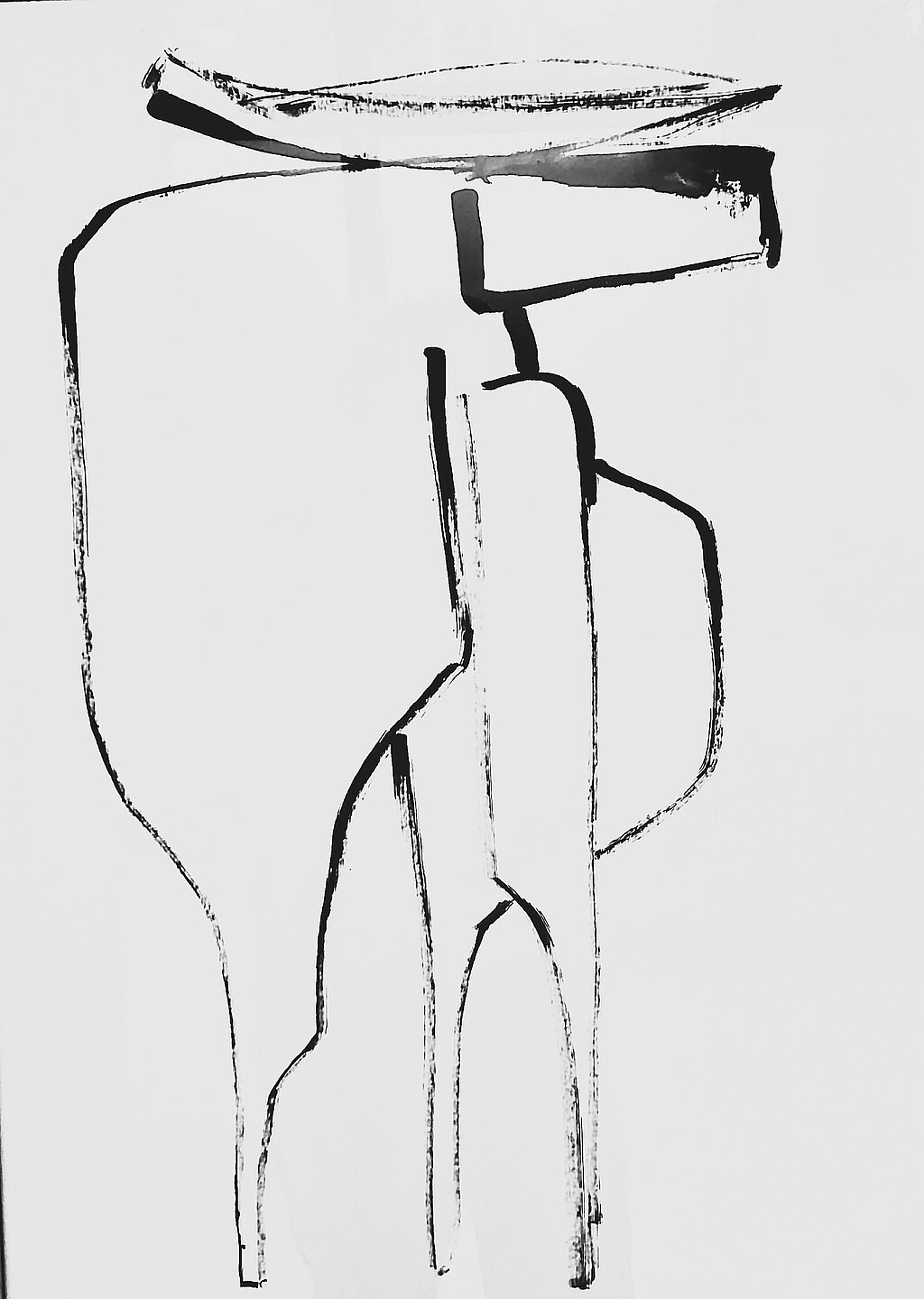 Skulptur Kleiner Elch (1985) von Bildhauer Max Weiss, Bild 1 von 1