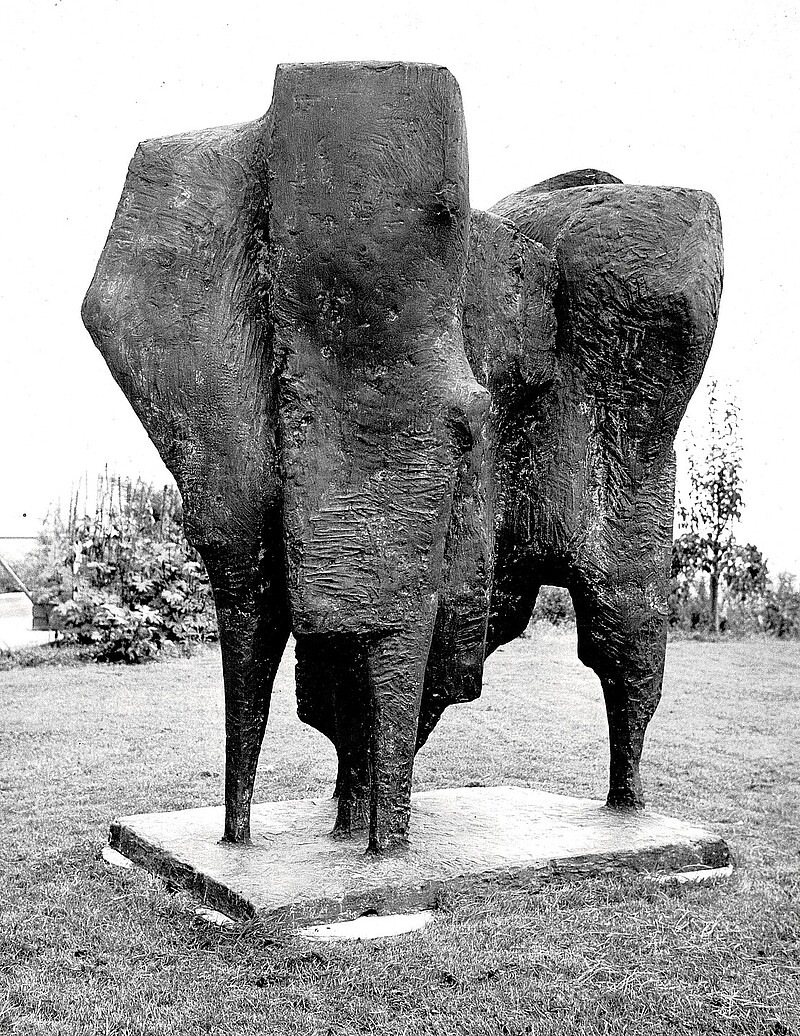 Skulptur Gruppe (1965) von Bildhauer Max Weiss, Bild 8 von 9