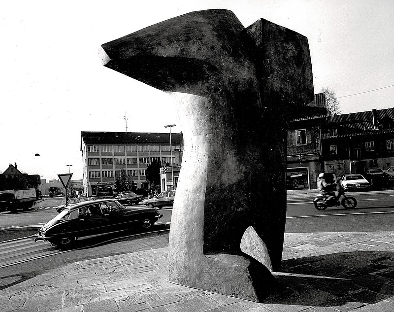 Skulptur Prometheus (1982) von Bildhauer Max Weiss, Bild 8 von 9