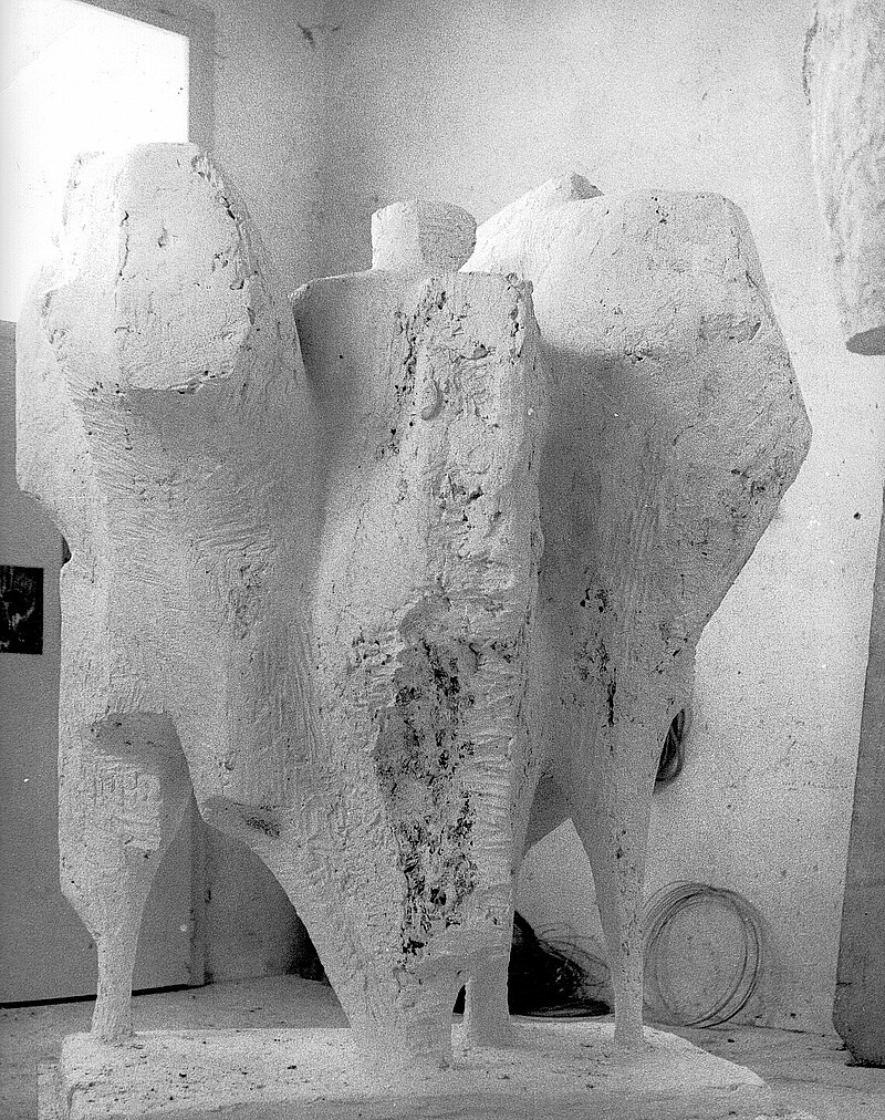 Skulptur Gruppe (1965) von Bildhauer Max Weiss, Bild 9 von 9