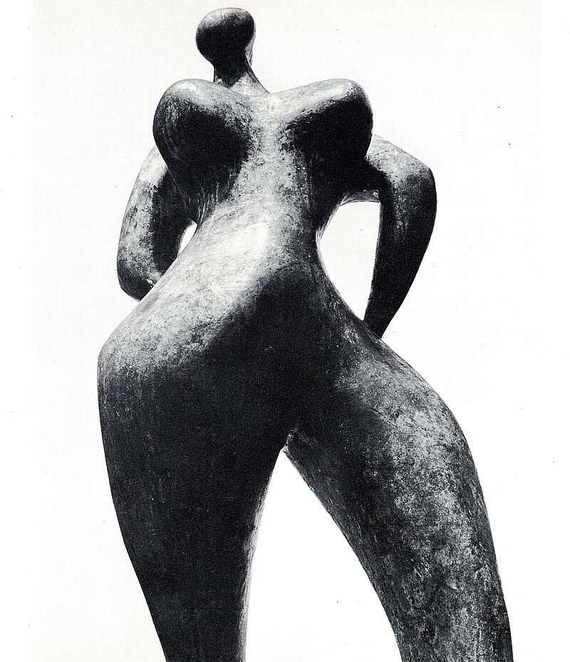 Skulptur Barbarische Venus (1955) von Bildhauer Max Weiss, Bild 1 von 4