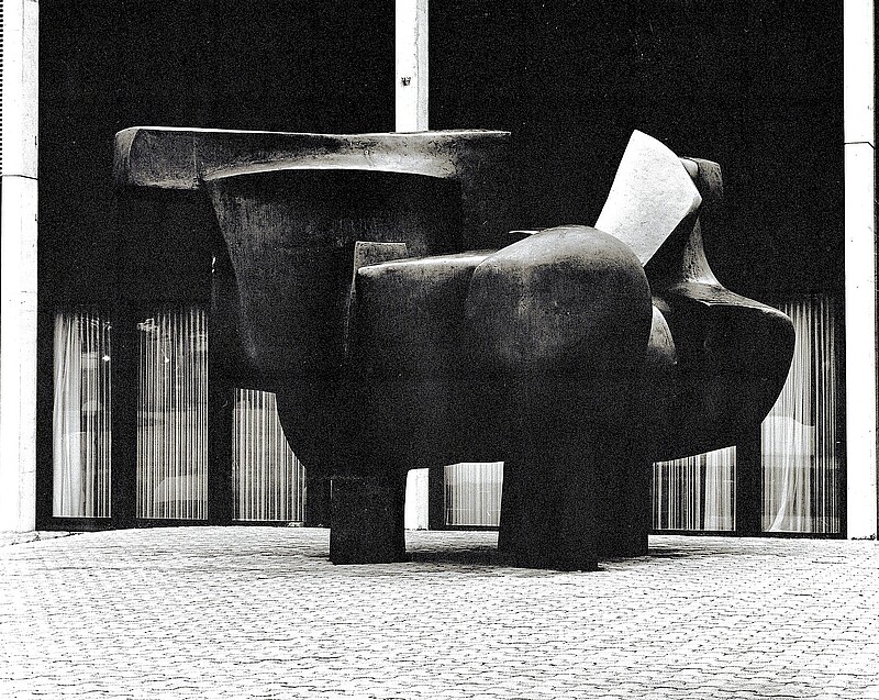 Skulptur Feuerpferde Gersag (1973) von Bildhauer Max Weiss, Bild 12 von 13