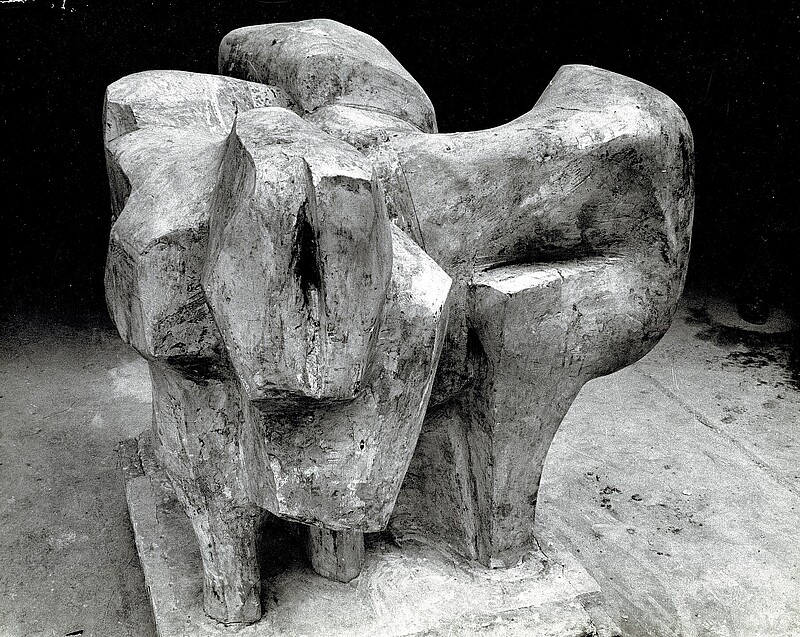 Skulptur Tierblume 196 cm (1968) von Bildhauer Max Weiss, Bild 11 von 14
