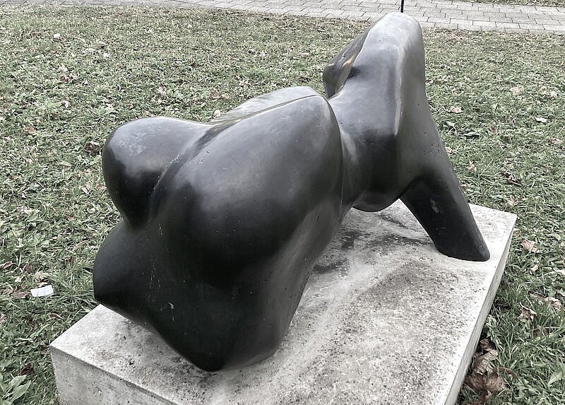 Skulptur Aphrodite (1965) von Bildhauer Max Weiss, Bild 3 von 10