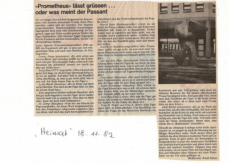 Bildhauer Max Weiss, 