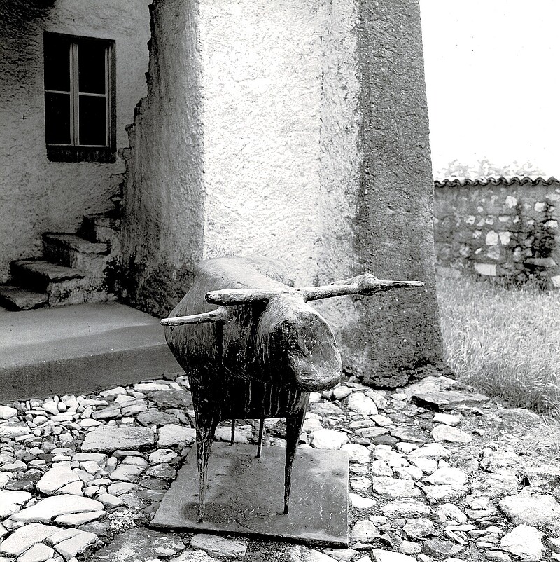 Skulptur La Bestia das Tier (1962) von Bildhauer Max Weiss, Bild 2 von 8