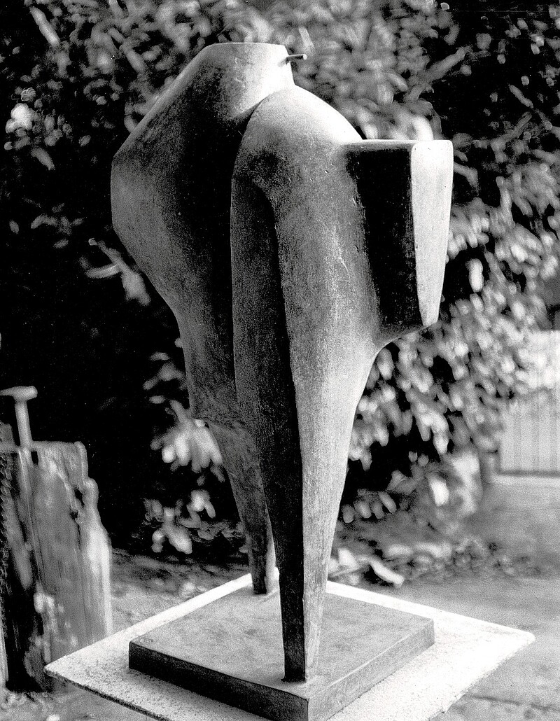 Skulptur Minotaurus (1987) von Bildhauer Max Weiss, Bild 13 von 13