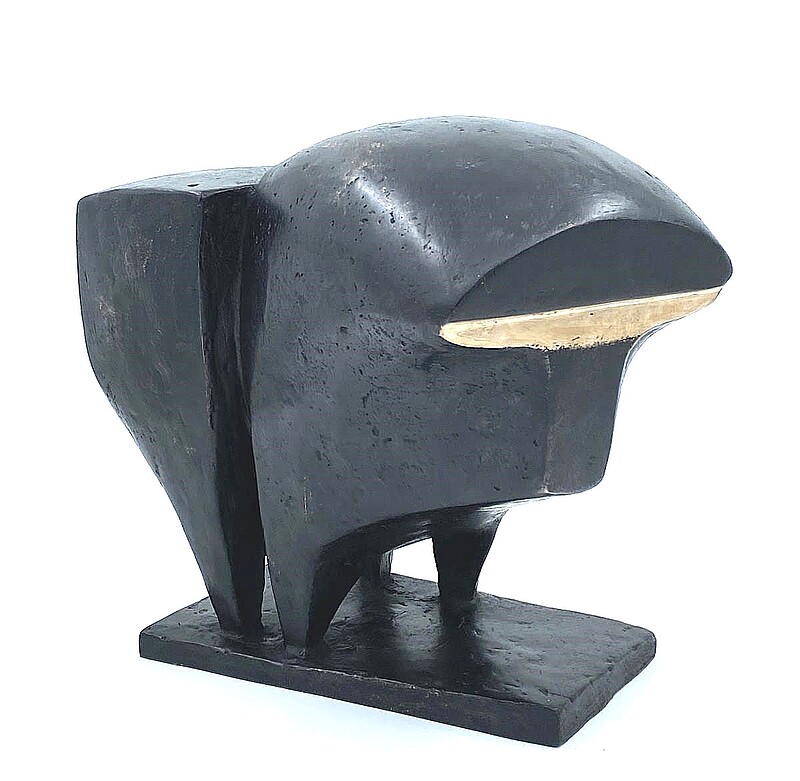 Skulptur Toro (1988) von Bildhauer Max Weiss, Bild 1 von 6