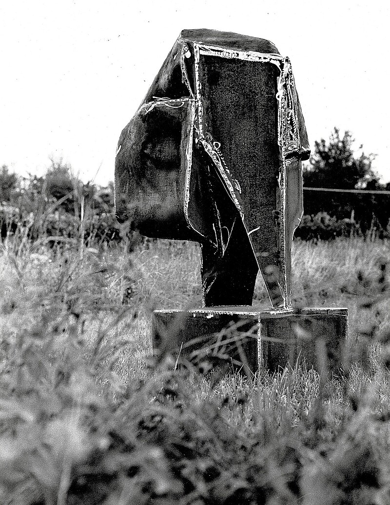 Skulptur Torso Ferro (1968) von Bildhauer Max Weiss, Bild 5 von 6