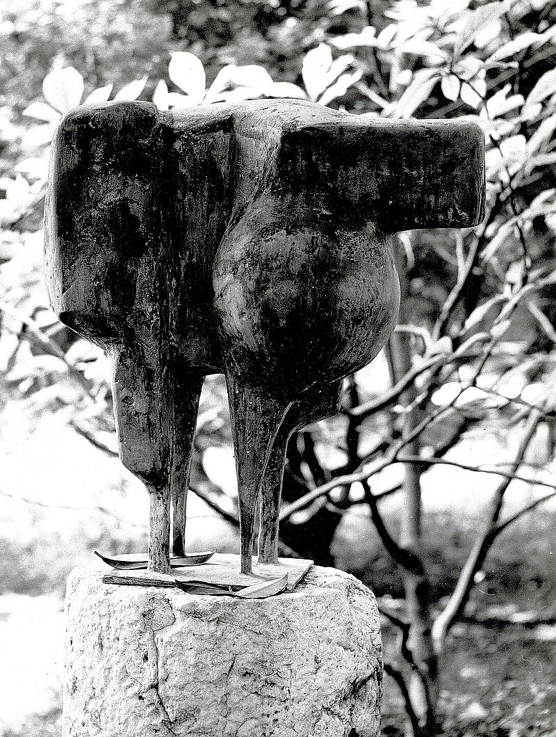 Skulptur Kleiner Elch (1968) von Bildhauer Max Weiss, Bild 6 von 8