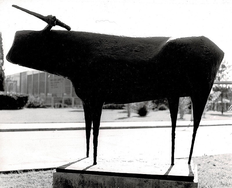 Skulptur La Bestia das Tier (1962) von Bildhauer Max Weiss, Bild 3 von 8