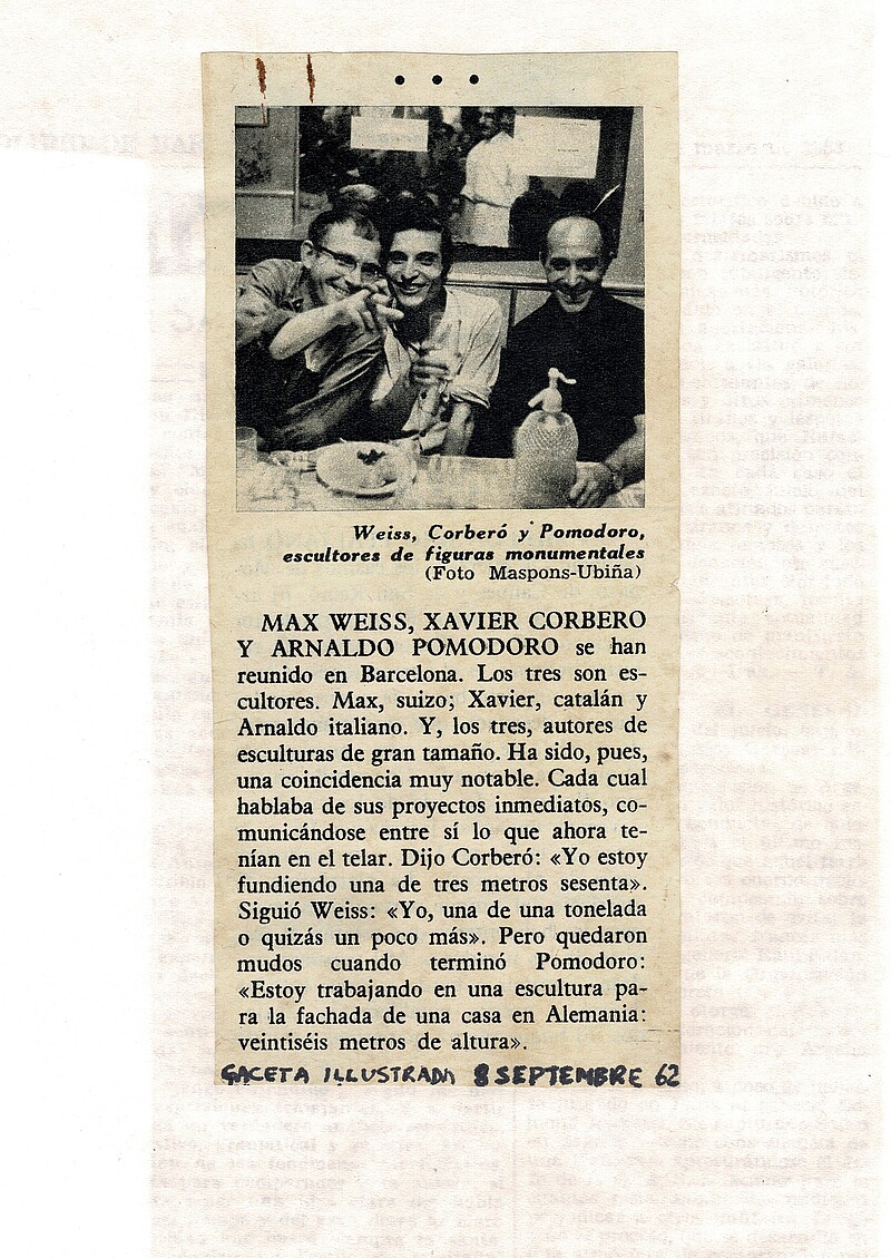 Bildhauer Max Weiss, 