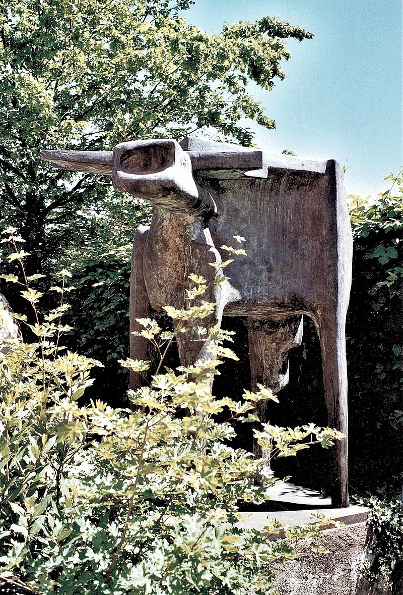 Skulptur Elch Alce  gross (1980) von Bildhauer Max Weiss, Bild 2 von 18