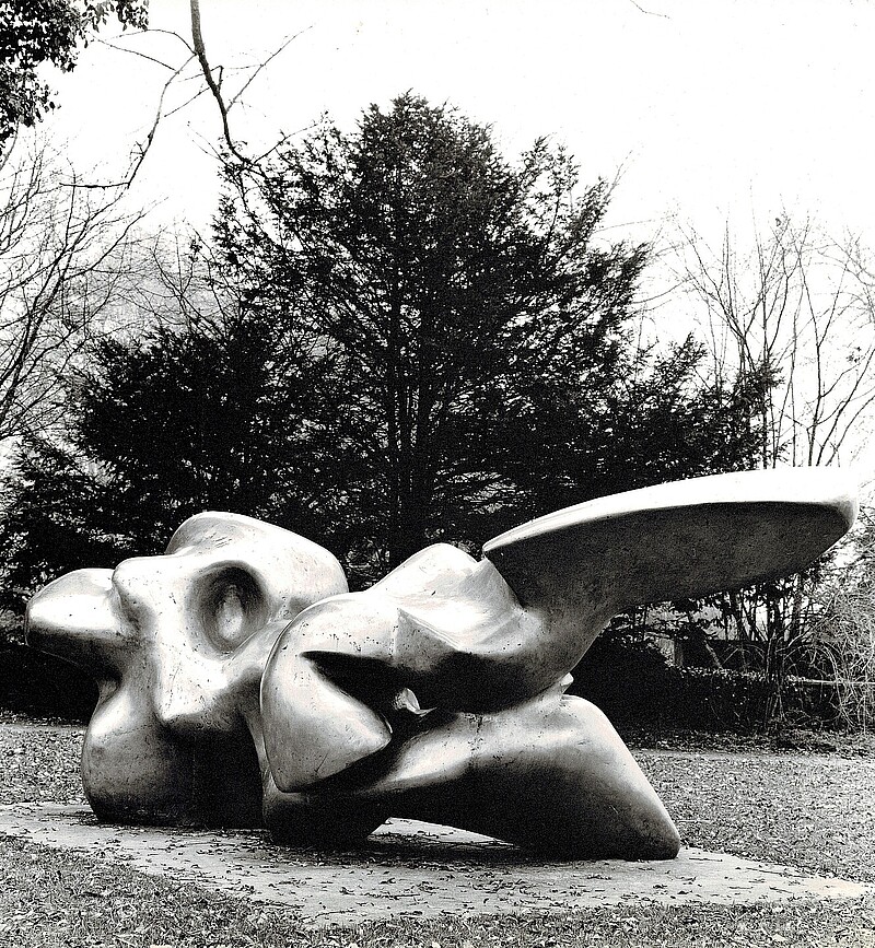 Skulptur Grosse Steppenfigur  L 460 (1970) von Bildhauer Max Weiss, Bild 9 von 12
