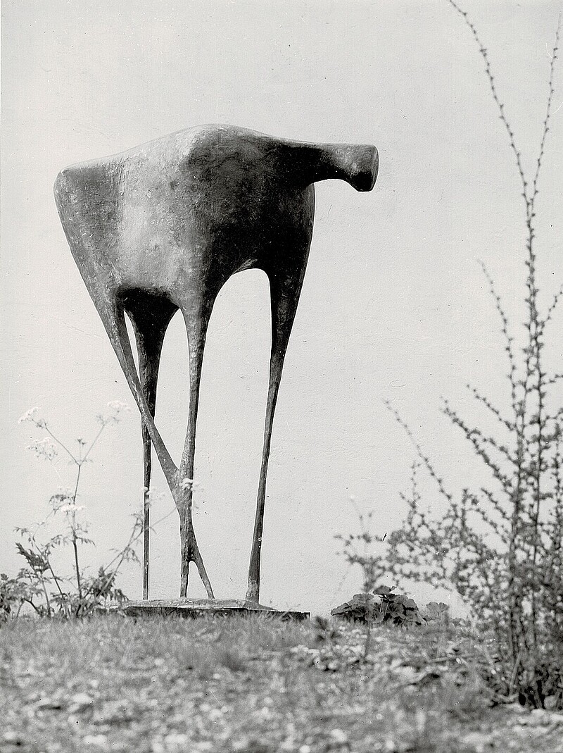Skulptur Elch (1962) von Bildhauer Max Weiss, Bild 3 von 8