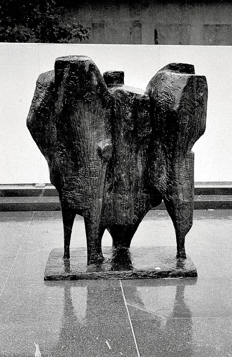 Skulptur Gruppe (1965) von Bildhauer Max Weiss, Bild 3 von 9