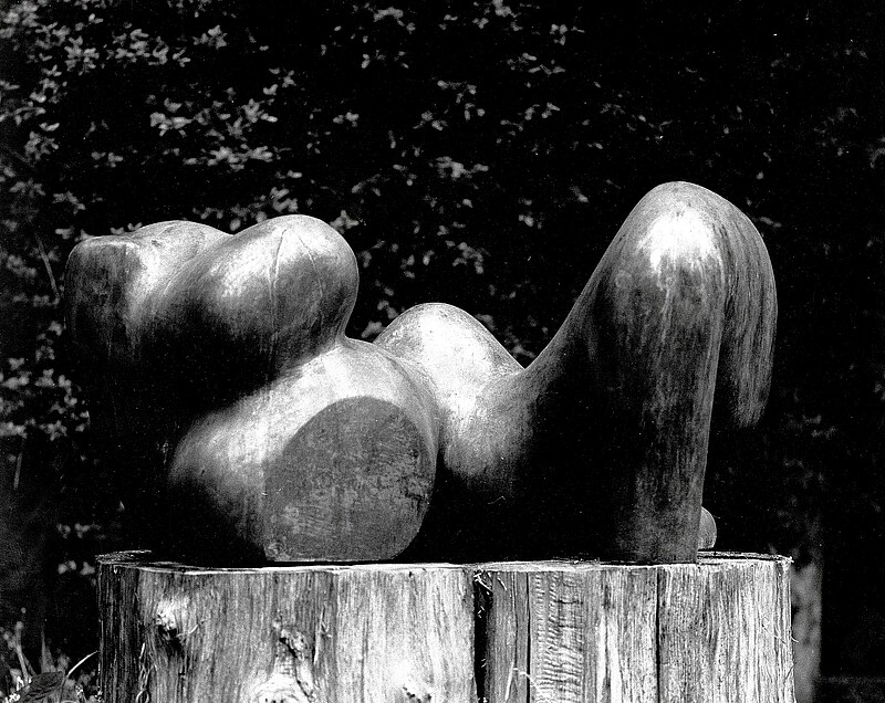 Skulptur Zweiteilige Figur (1973) von Bildhauer Max Weiss, Bild 2 von 3