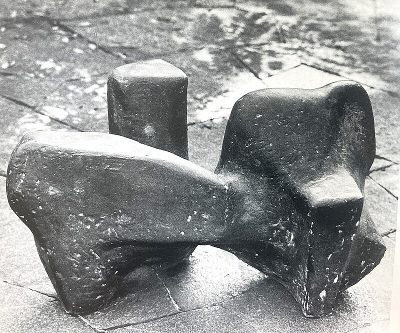 Skulptur Napoli (1966) von Bildhauer Max Weiss