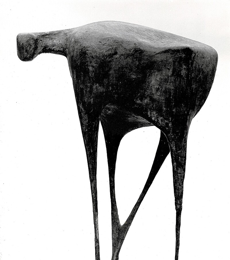 Skulptur Elch (1962) von Bildhauer Max Weiss, Bild 6 von 8