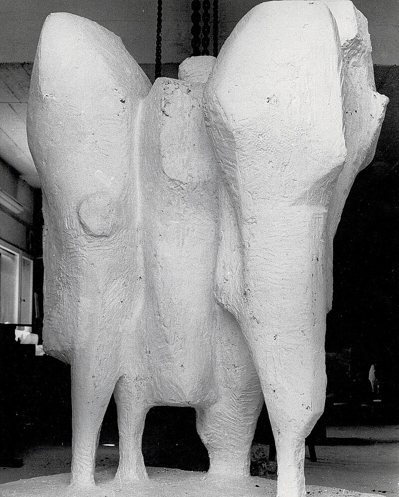 Skulptur Gruppe (1965) von Bildhauer Max Weiss, Bild 7 von 9