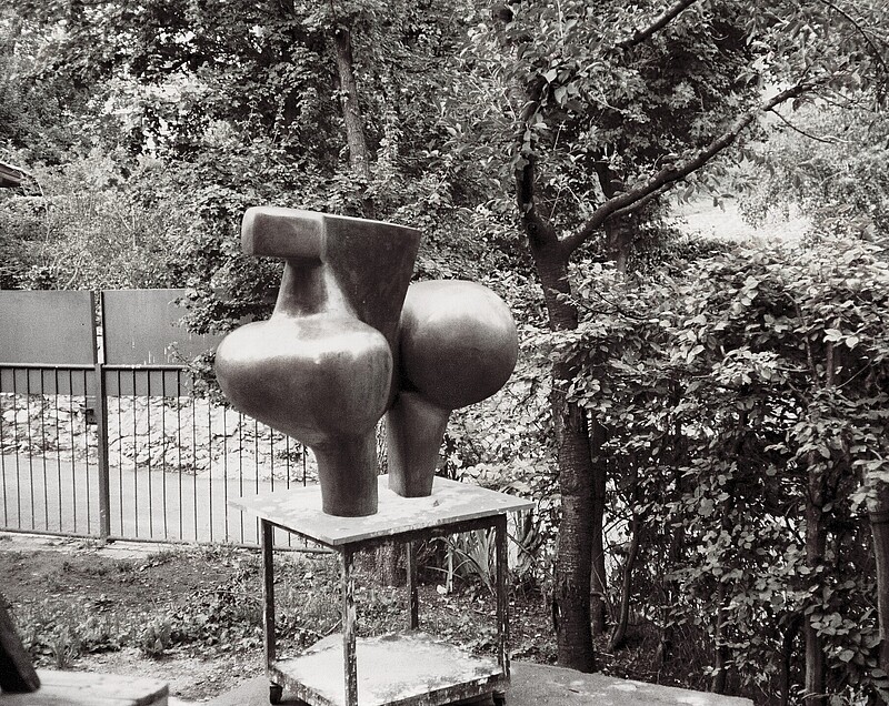Skulptur Sonnenpferd (1976) von Bildhauer Max Weiss, Bild 5 von 8