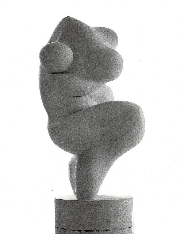 Skulptur Grosse Bacchantin (1974) von Bildhauer Max Weiss, Bild 2 von 8