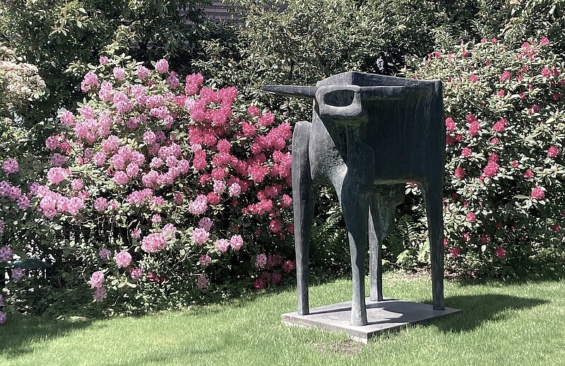 Skulptur Elch Alce  gross (1980) von Bildhauer Max Weiss, Bild 5 von 18