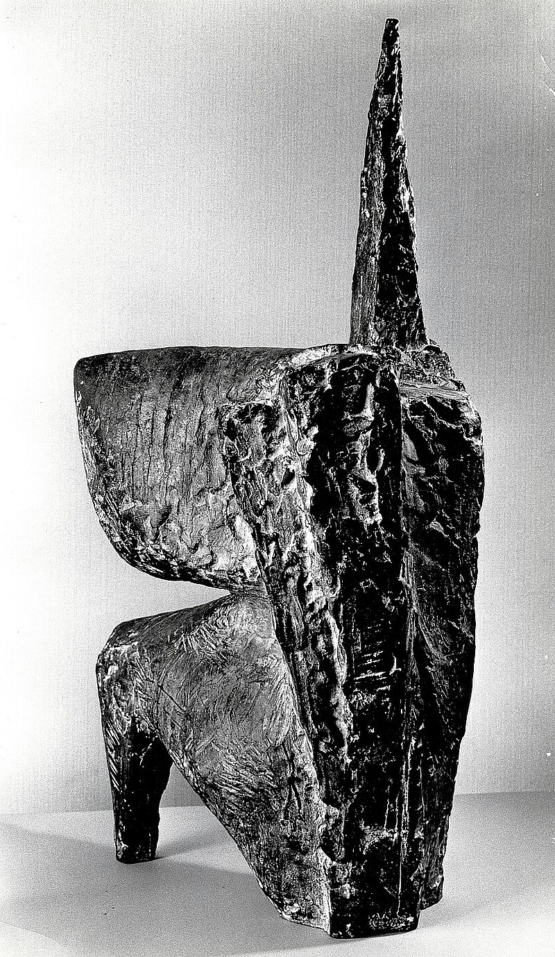 Skulptur Ozeanide (1962) von Bildhauer Max Weiss, Bild 3 von 3