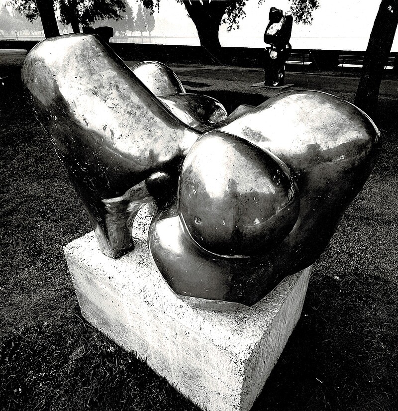 Skulptur Steppenfigur La Steppa (1968) von Bildhauer Max Weiss, Bild 9 von 12