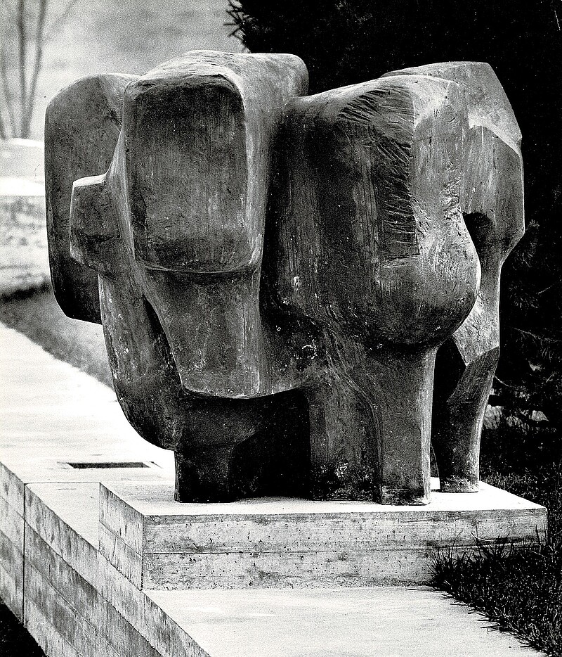 Skulptur Tierblume 196 cm (1968) von Bildhauer Max Weiss, Bild 6 von 14