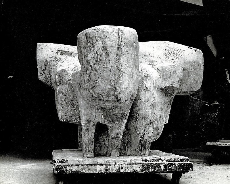 Skulptur Tierblume 196 cm (1968) von Bildhauer Max Weiss, Bild 7 von 14
