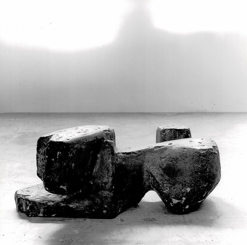 Skulptur Löwenhund (1967) von Bildhauer Max Weiss, Bild 2 von 4