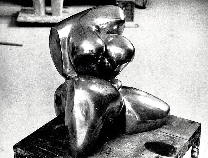 Skulptur Baccante (1974) von Bildhauer Max Weiss, Bild 6 von 6