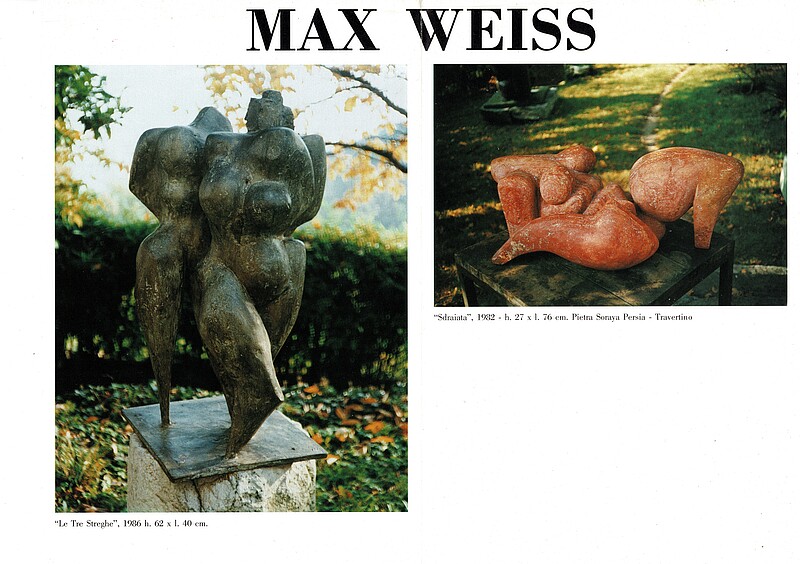 Bildhauer Max Weiss, 