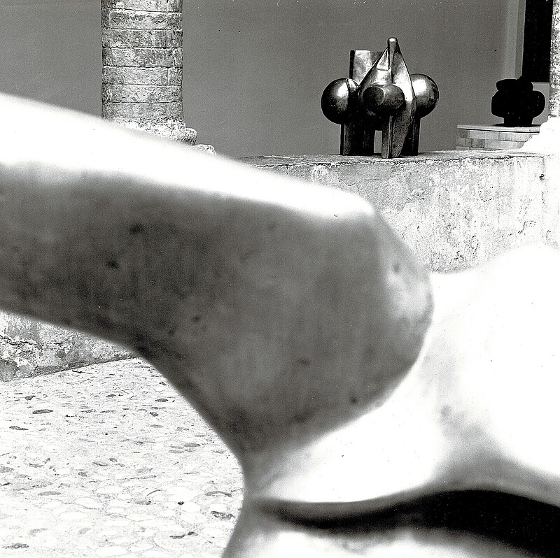 Skulptur Cavalli di fuoco  Feuerpferde  67cm (1973) von Bildhauer Max Weiss, Bild 4 von 6