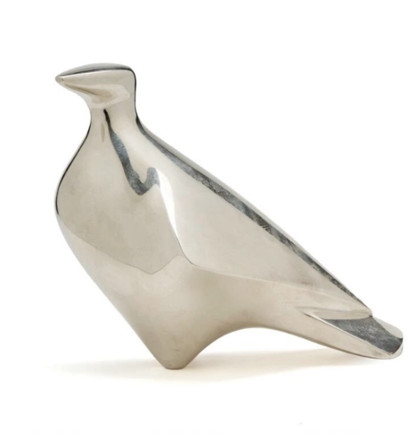 Skulptur Bird  Sterling Silver (1986) von Bildhauer Max Weiss, Bild 3 von 4