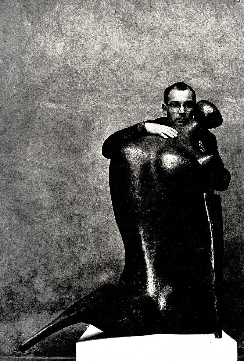 Skulptur Madame (1960) von Bildhauer Max Weiss, Bild 2 von 2
