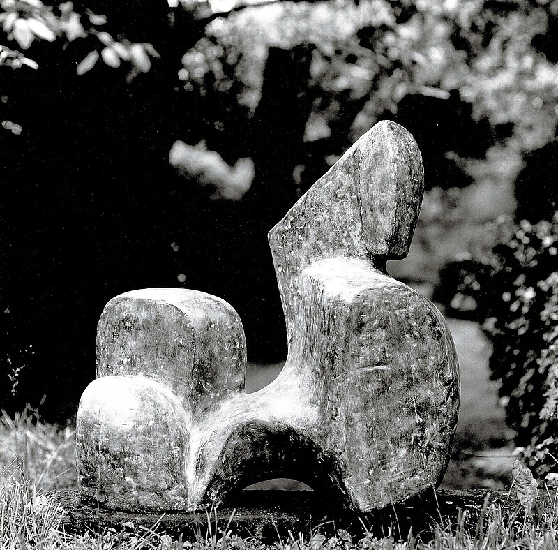 Skulptur Cavallo Pferd 62cm (1981) von Bildhauer Max Weiss