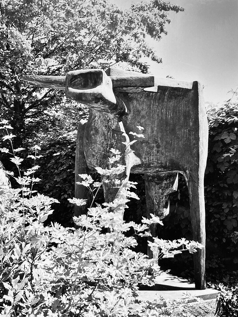 Skulptur Elch Alce  gross (1980) von Bildhauer Max Weiss, Bild 7 von 18