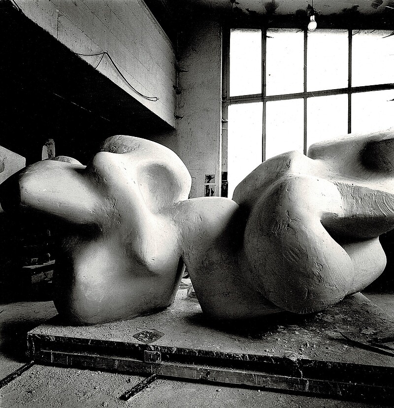 Skulptur Grosse Steppenfigur  L 460 (1970) von Bildhauer Max Weiss, Bild 5 von 12