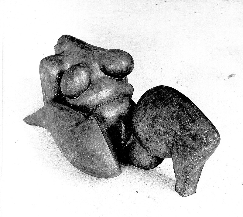 Skulptur La Stradaita (1982) von Bildhauer Max Weiss, Bild 1 von 3
