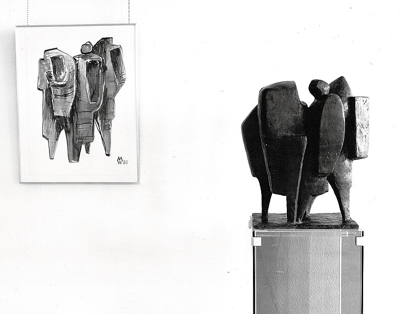 Skulptur Colossi (1980) von Bildhauer Max Weiss, Bild 5 von 6