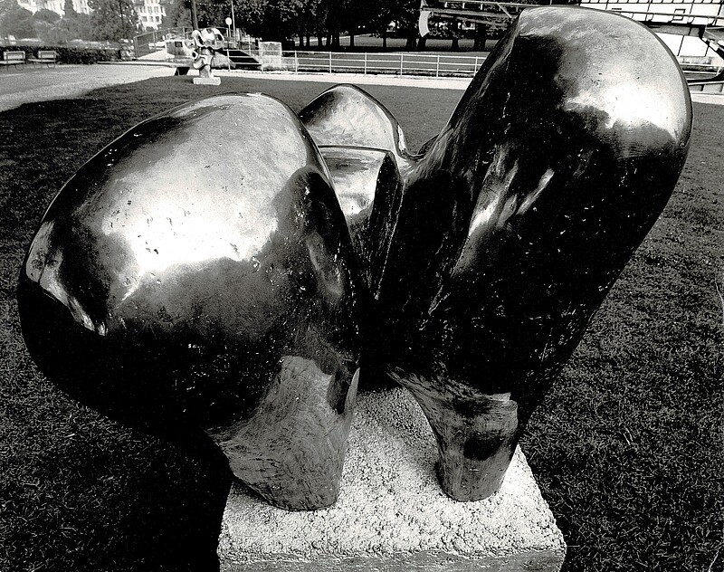 Skulptur Steppenfigur La Steppa (1968) von Bildhauer Max Weiss, Bild 12 von 12