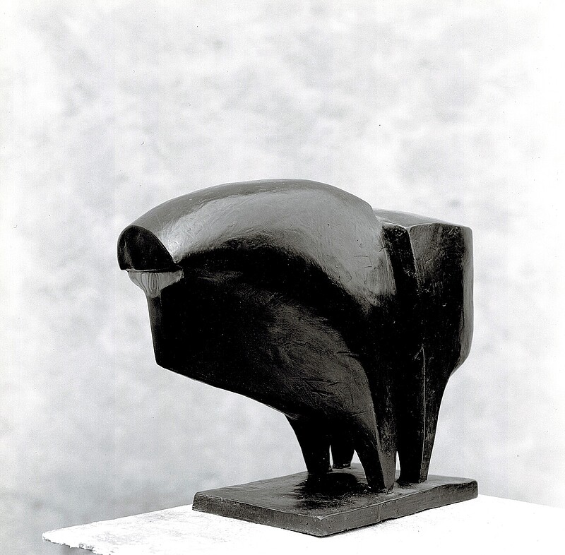 Skulptur Toro (1988) von Bildhauer Max Weiss, Bild 5 von 6